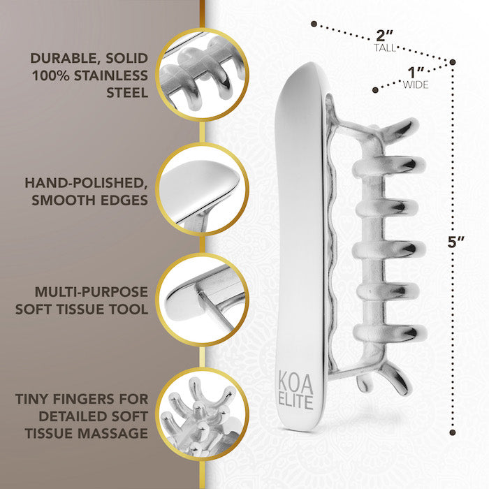 Platinum KOA Massage & Gua Sha Tool 