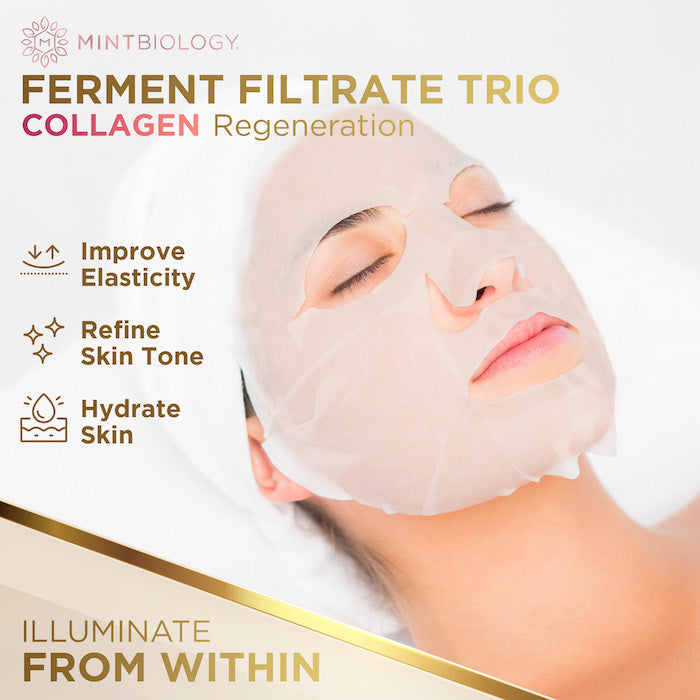 Ferment filtrate trio collagen regeneration