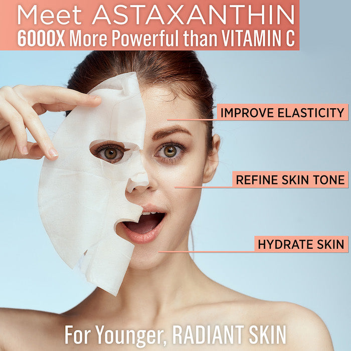 Meet ASTAXANTHIN 6000X more powerful than Vitamin C