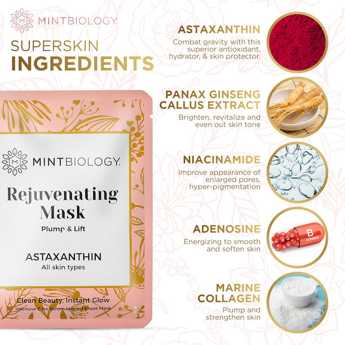 Anti-Aging, Rejuvenating Collagen Facial Mask